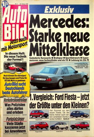 Deckblatt Auto Bild (08/1989)